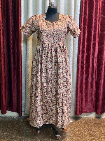 MFS120 Peacock Height maxi feeding frock FD FM1 FM2