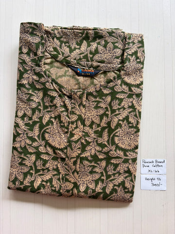 AASZ 258 Height Peacock Zip Nighty BP CPS