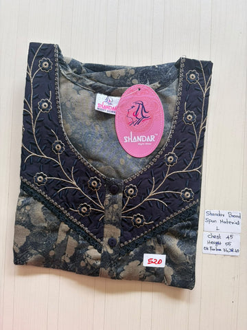 BSS 294 Shandar Spun nighty