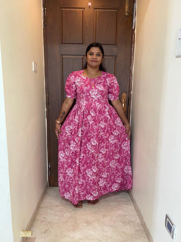 MFS 329 Peacock Maxi Frock YY1