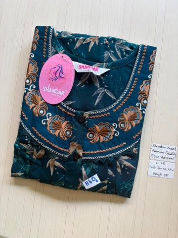 BS391 Shandar Spun nighty