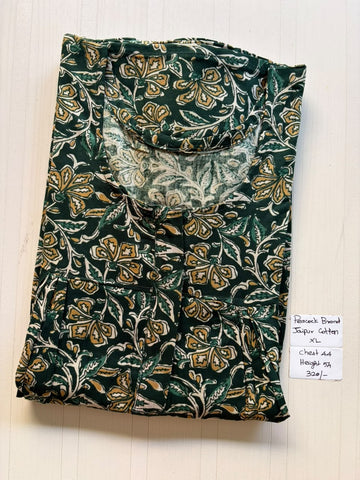AASBP 399 Peacock Pleats Zip Nighty BP CPS