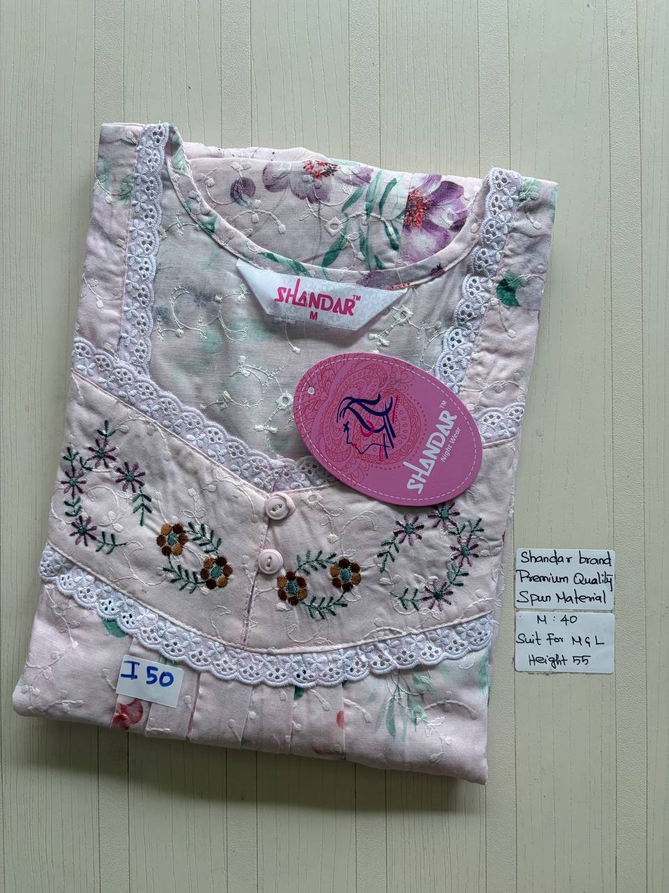ASS171 Shandar Spun nighty