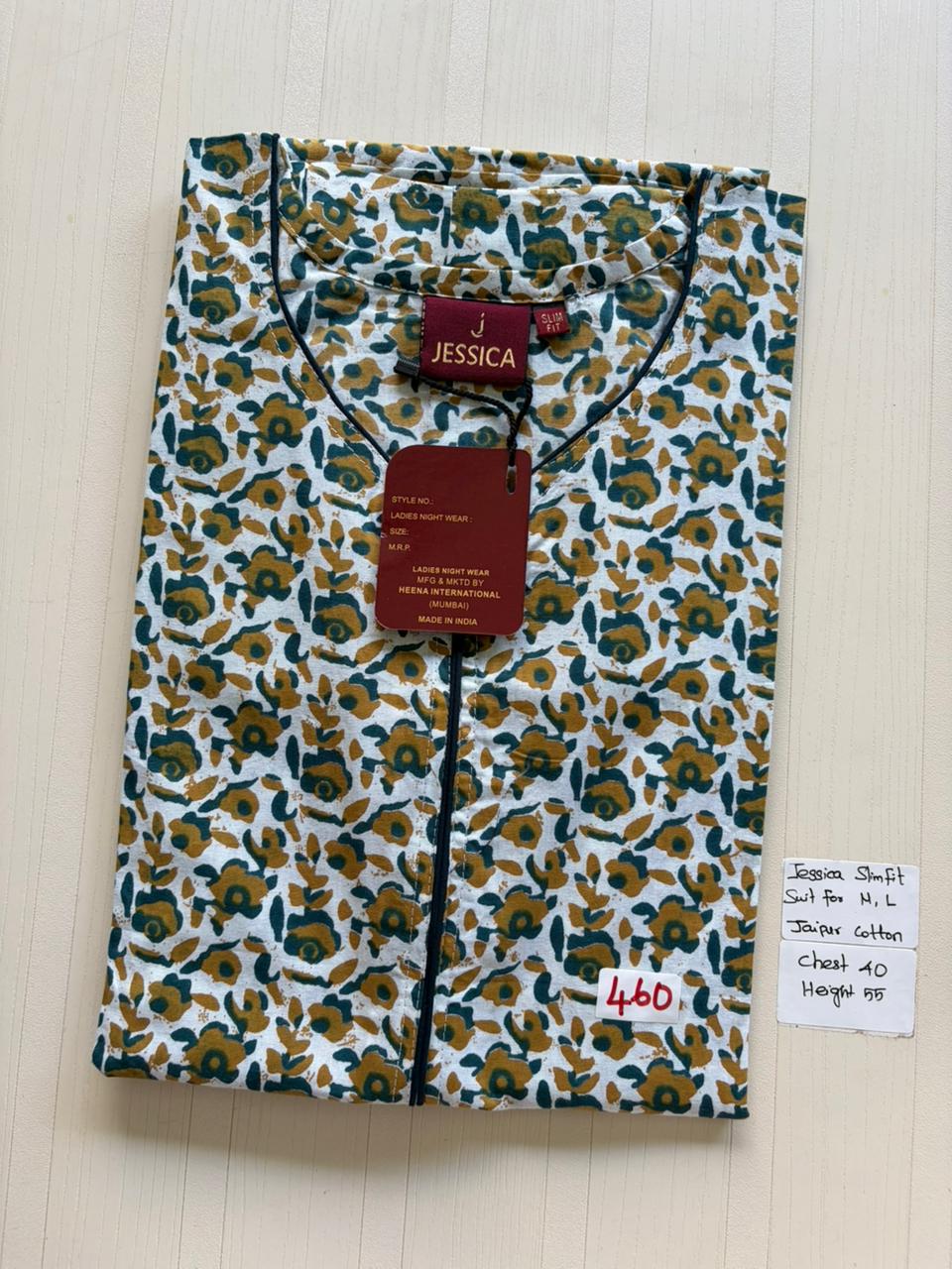 AJS 173 Jessica Slimfit VV AL JC ZIP Nighty 550