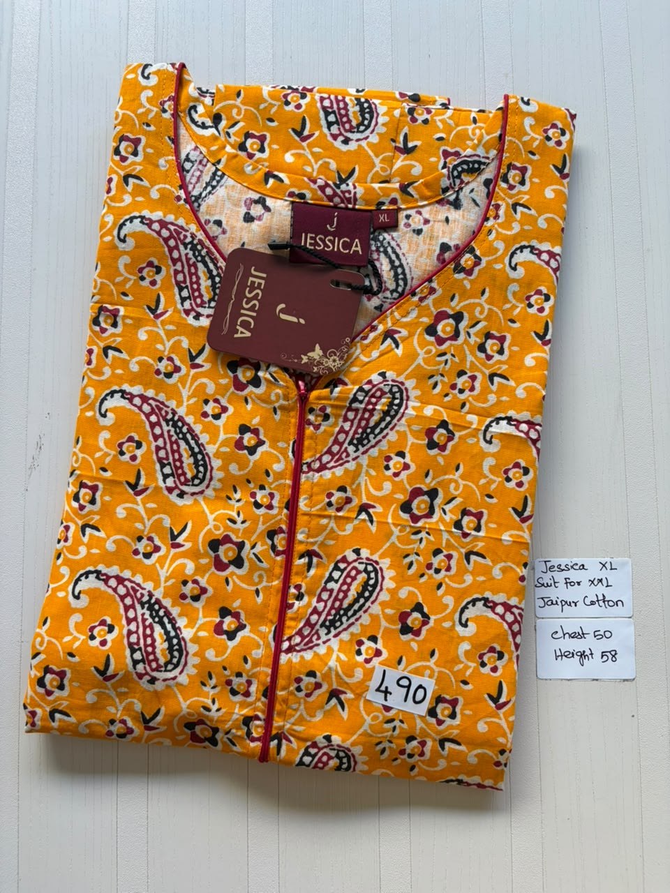 CJS 647 Height Jessica Zip VV AL JC Nighty 550