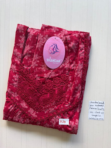 DSS 122 Height Shandar Spun nighty XX1