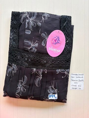 DSS 246 Height Shandar Spun nighty