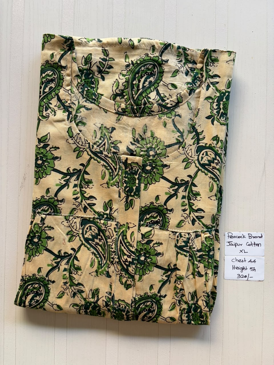 AASBP 388 Peacock Pleats Zip Nighty BP CPS