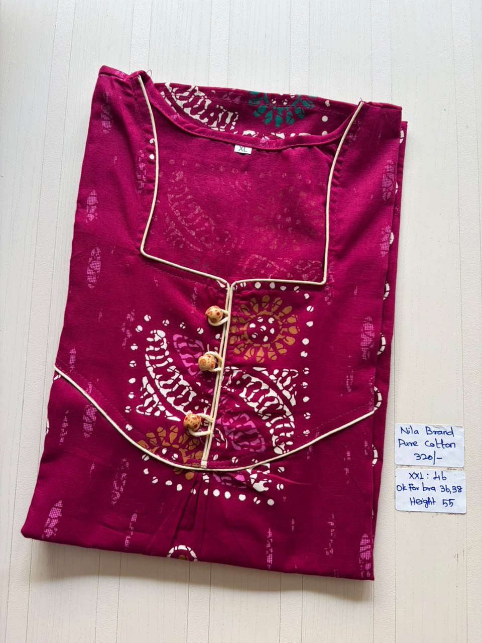 NP 059 Nila Brand No zip Nighty DPS