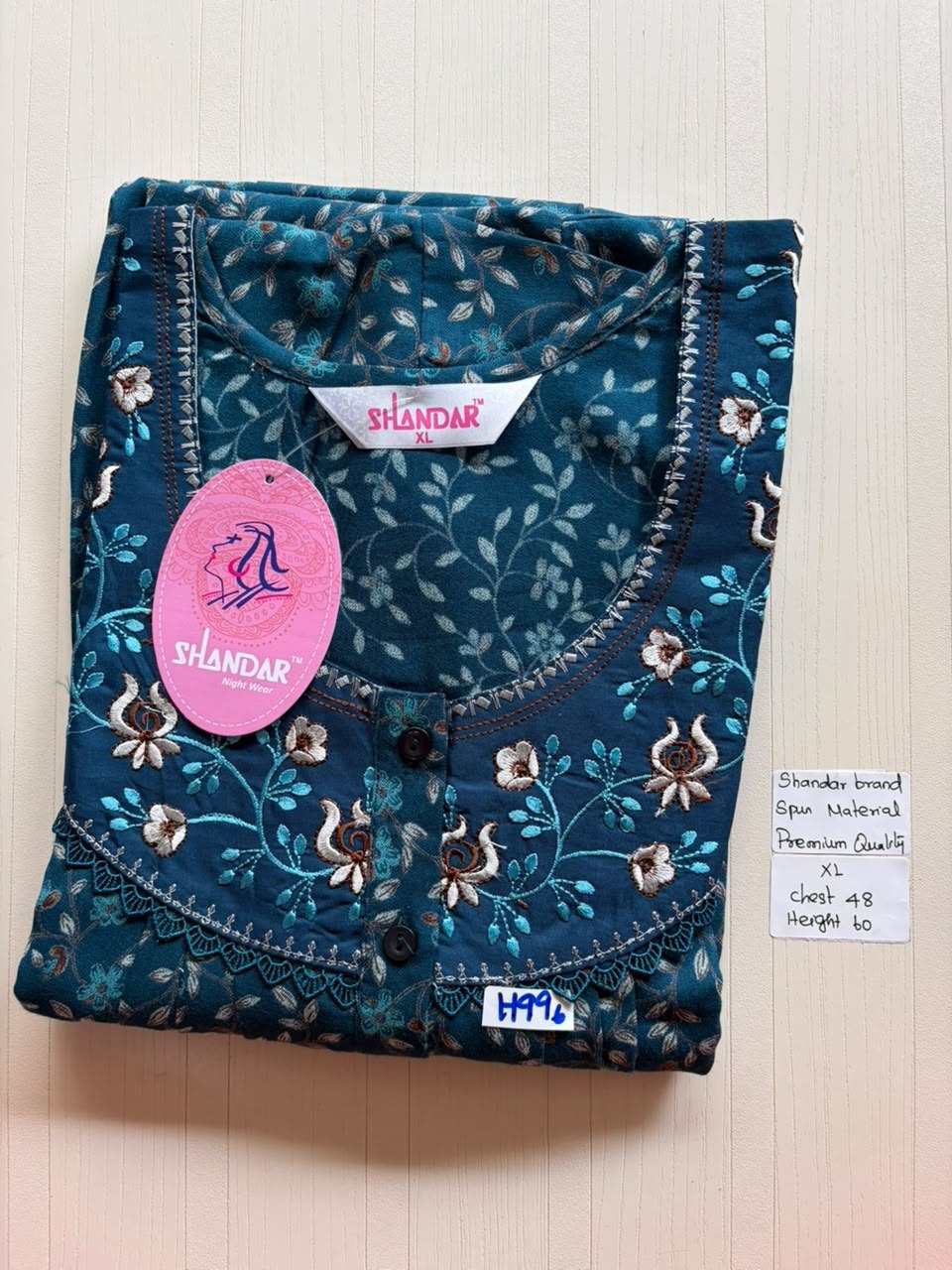CSS 291 Height Shandar Spun nighty