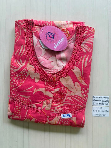 BS459 Shandar Spun nighty