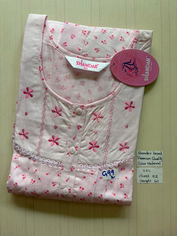 DSS217 Height Shandar Spun Nighty