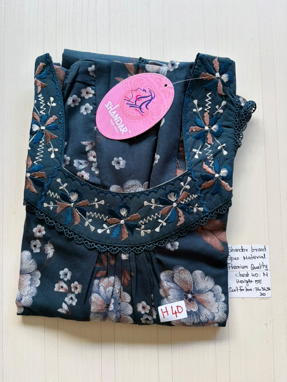 ASS 282 Shandar Spun nighty