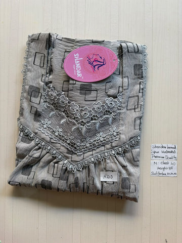 ASS 346 Shandar Spun nighty