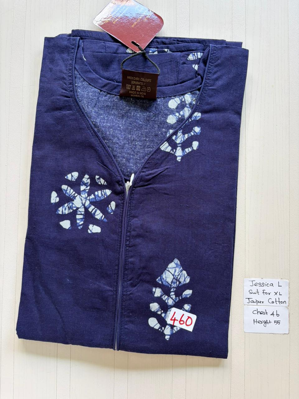 BJS 1401 Jessica VV AL JC ZIP Nighty 550