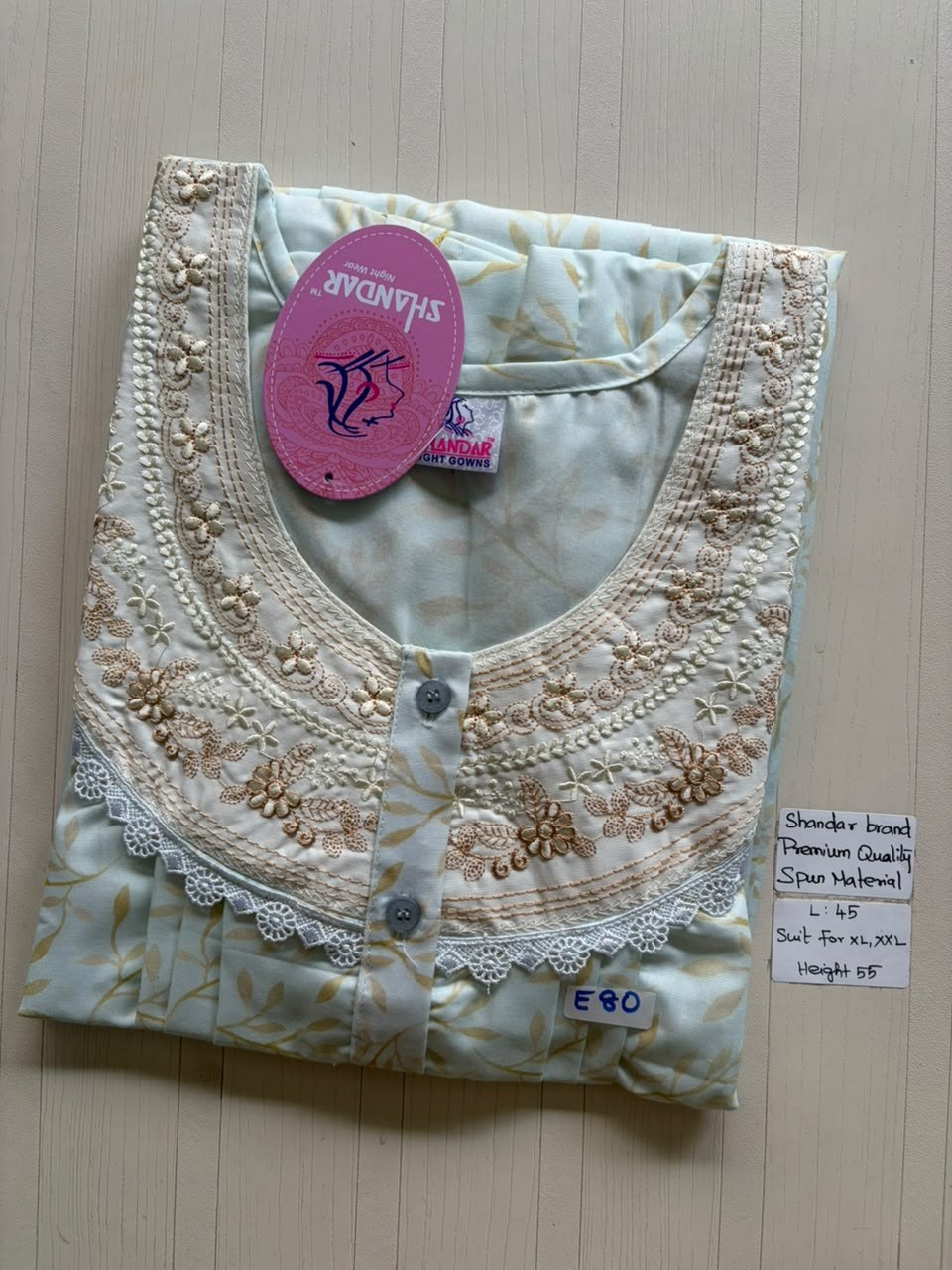 BS430 Shandar Spun nighty