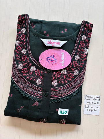 Dss 374 Shandar Spun nighty