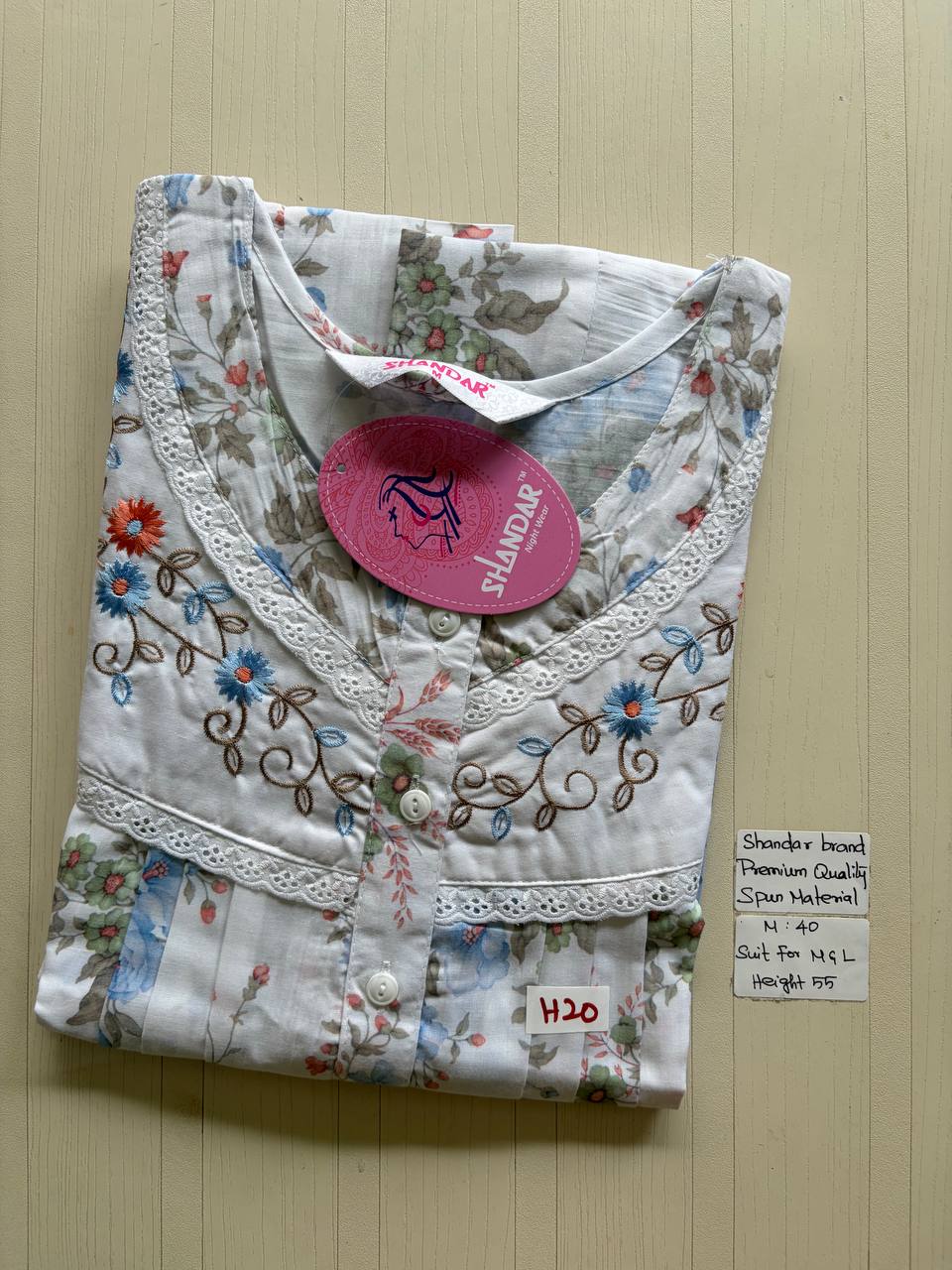 ASS178 Shandar Spun nighty