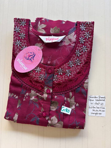 ASS 845 Shandar Spun nighty