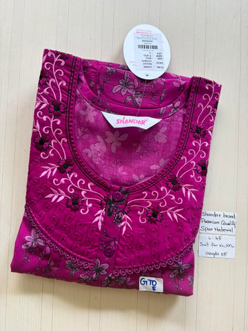 BS202 Shandar Spun nighty