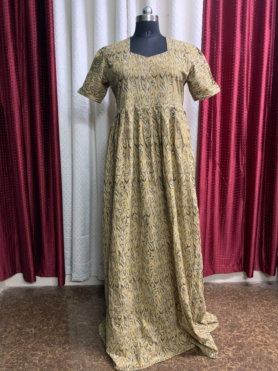 MFS163 Peacock Height maxi frock YY1 YY2