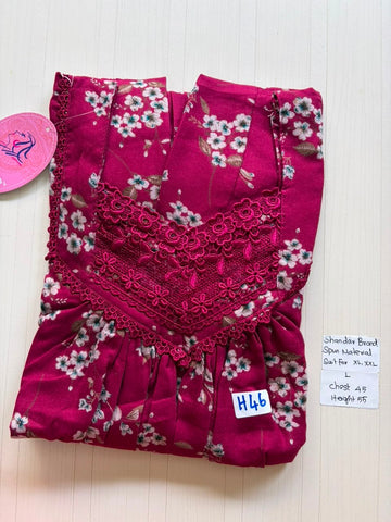 BSS 590 Shandar Spun nighty