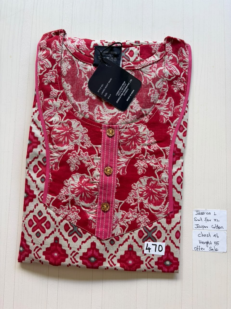 BJS 1365 Jessica VV AL JC Nighty 550