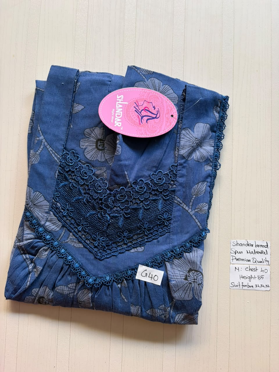 ASS 358 Shandar Spun nighty