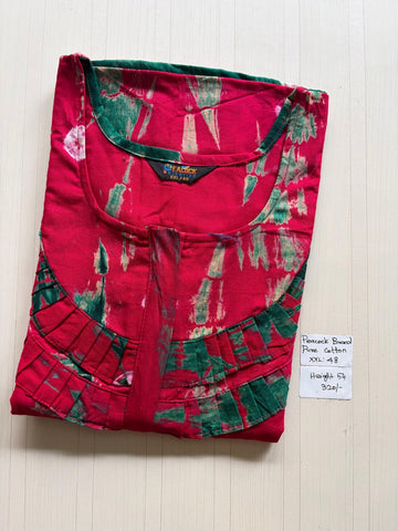 AASZ 354 Peacock Zip Nighty BP DPS