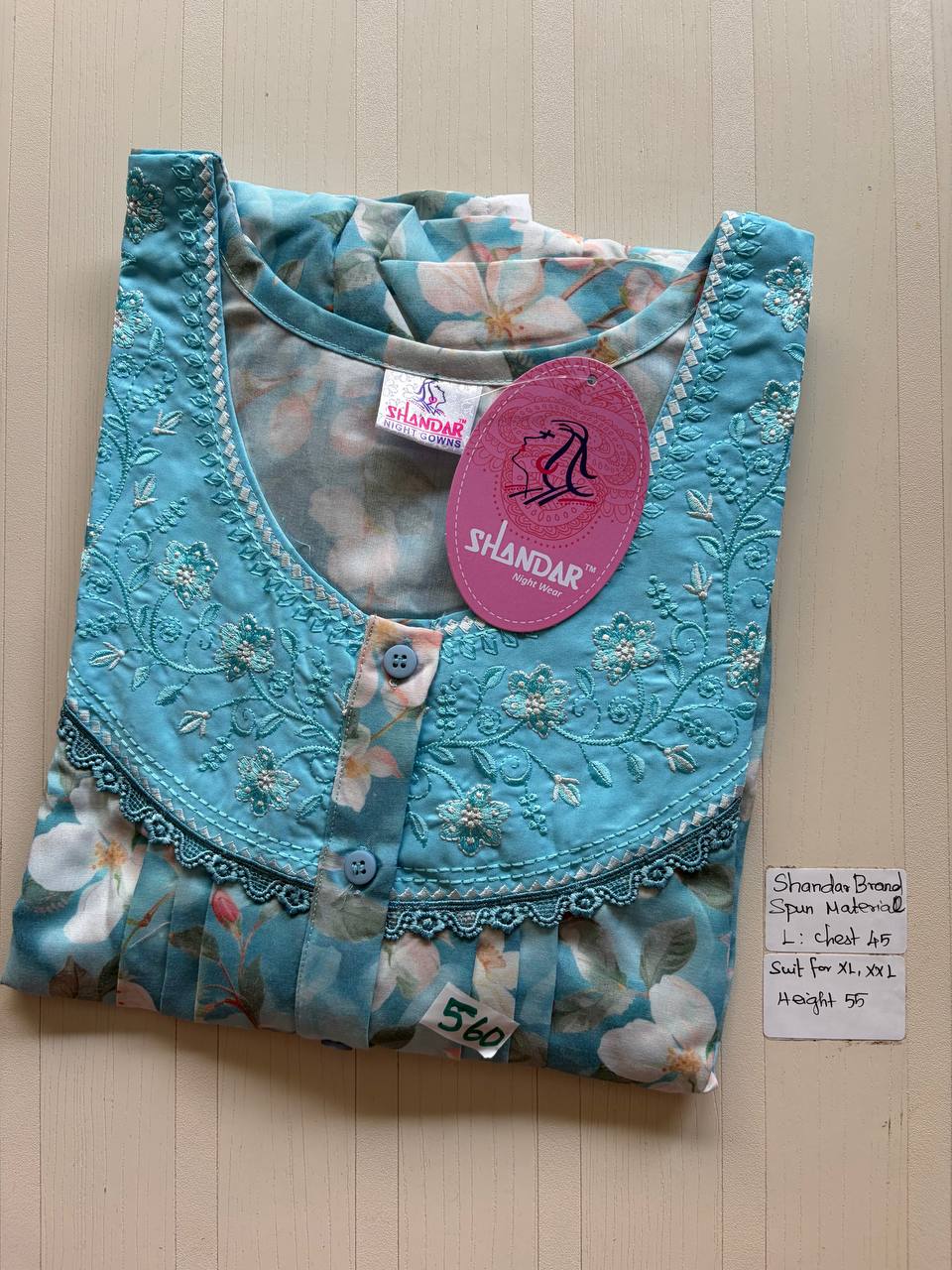 bss 398 Shandar light Spun nighty