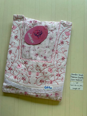 BS337 Shandar Spun nighty