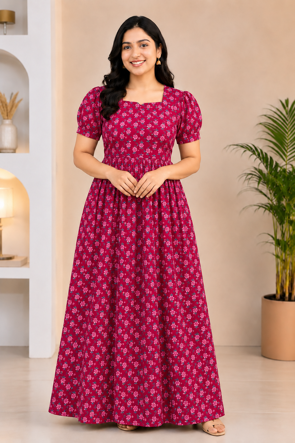 MFS 399 Height Peacock Maxi Frock YY1 YY2