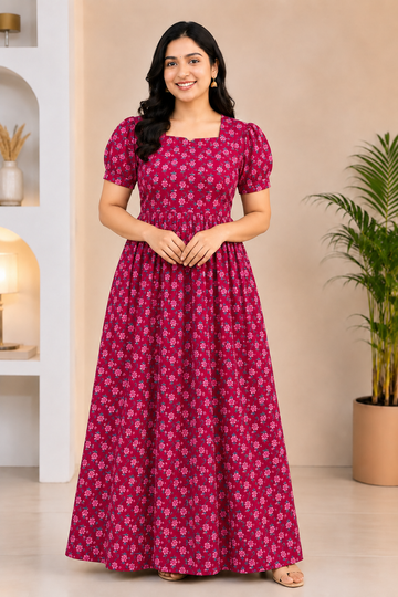 MFS 399 Height Peacock Maxi Frock YY1 YY2