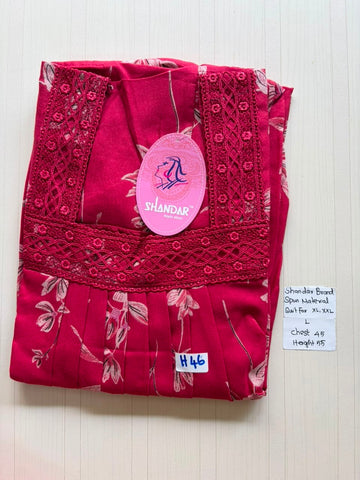 BSS 581 Shandar Spun nighty