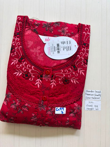 DSS069 Height Shandar Spun Nighty