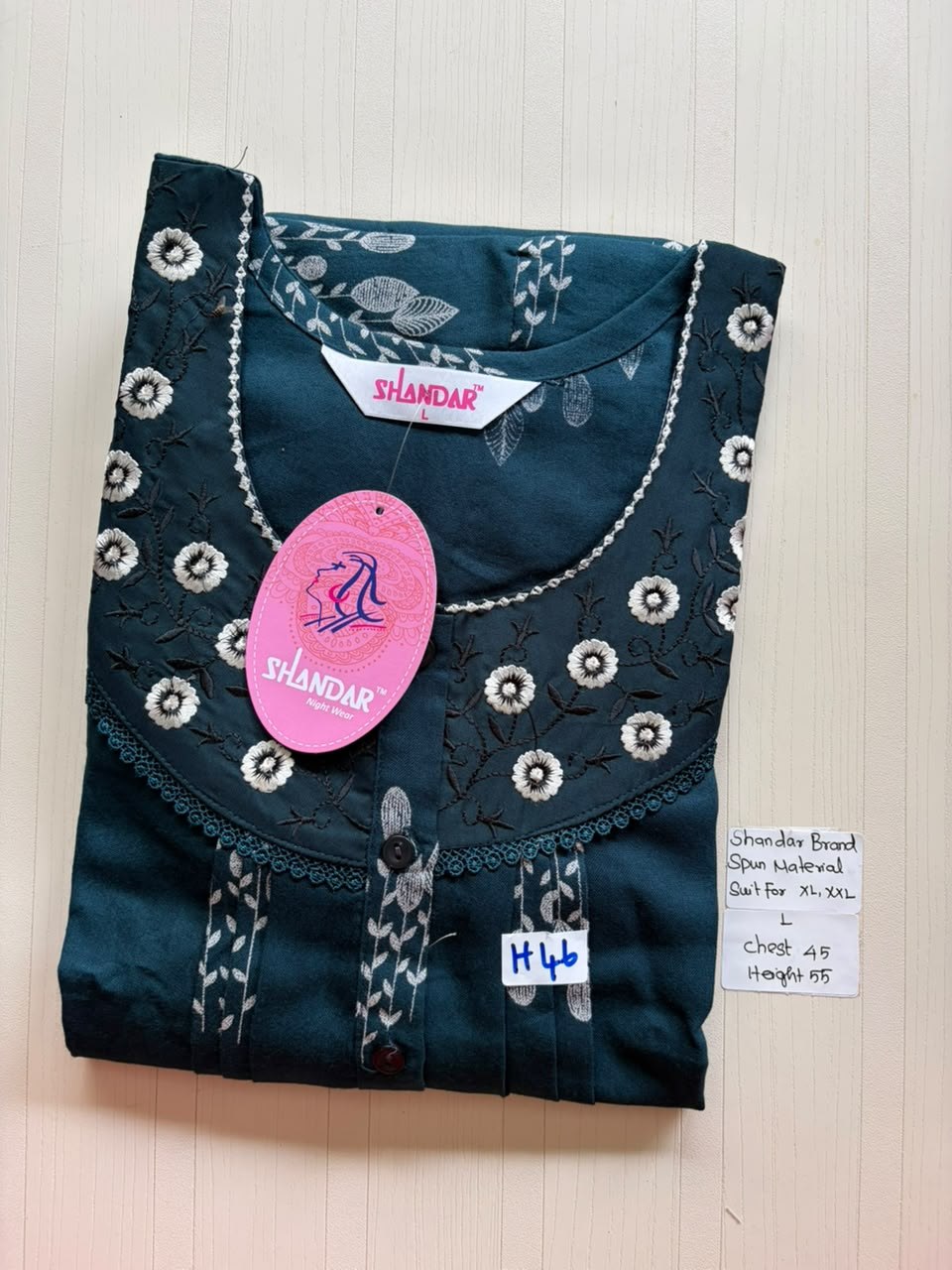 BSS 567 Shandar Spun nighty