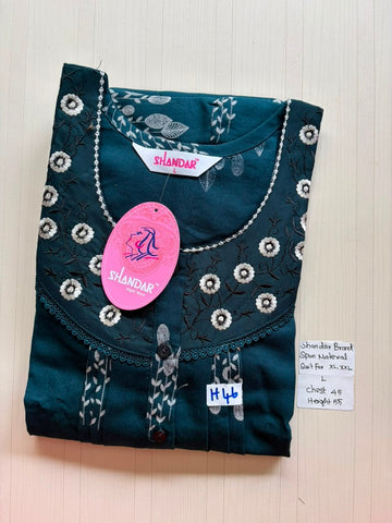 BSS 567 Shandar Spun nighty