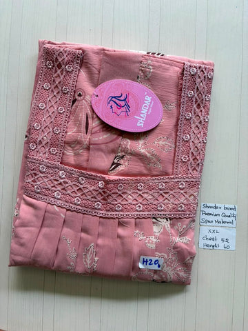 DSS186 Height Shandar Spun Nighty