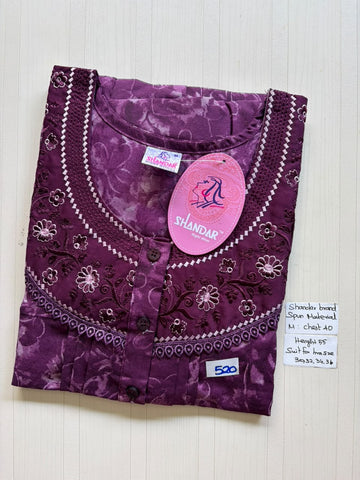 ASS 432 Shandar Spun nighty