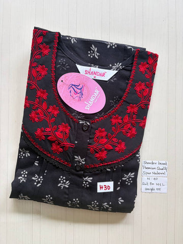 ASS108 Shandar Spun nighty