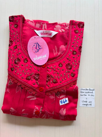 BSS 589 Shandar Spun nighty