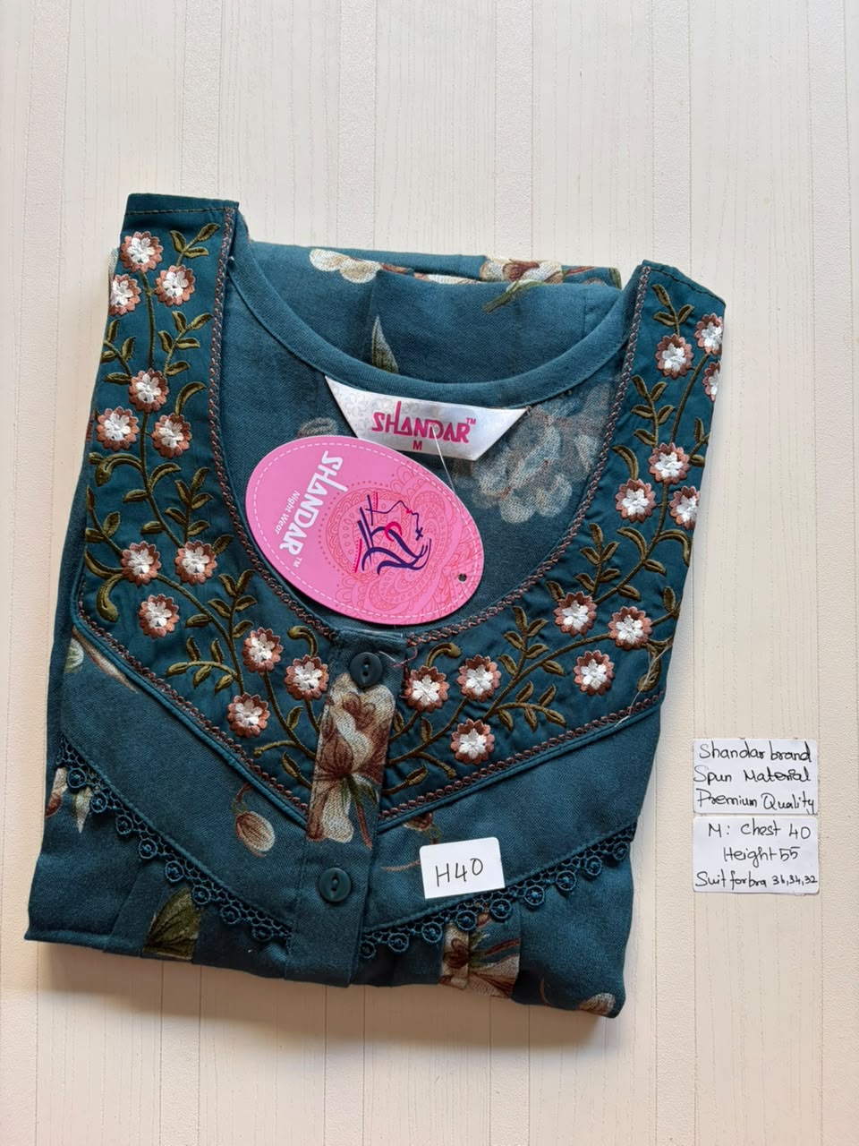 ASS 331 Shandar Spun nighty