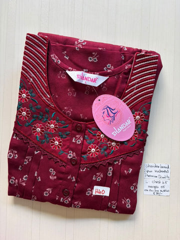 BSS 038 Shandar Spun nighty