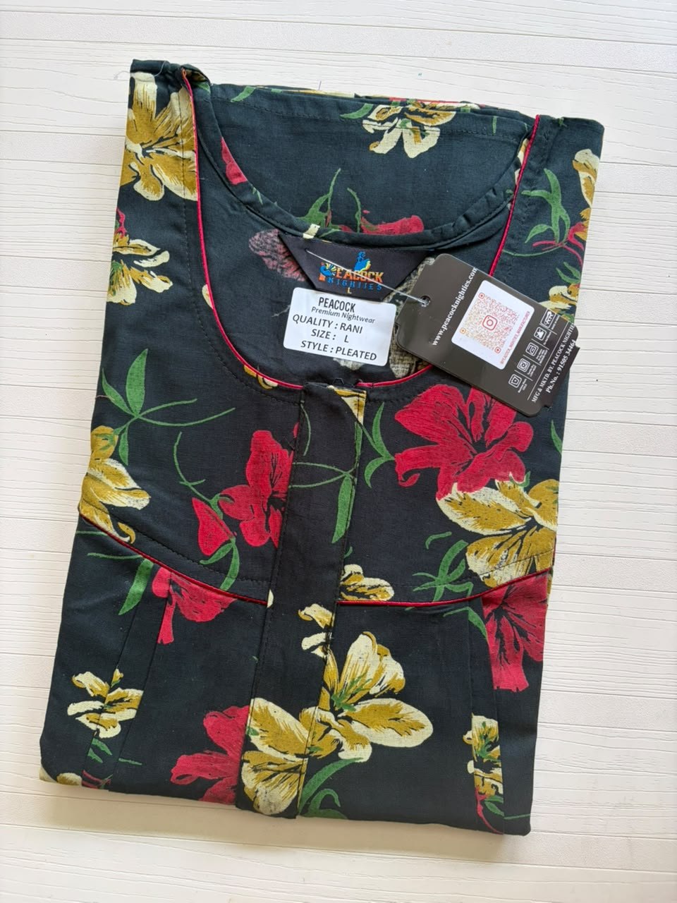 AAS5105 Peacock pleats Zip premium quality BP DD