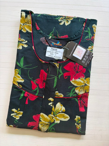 AAS5105 Peacock pleats Zip premium quality BP DD