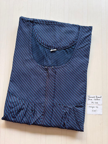 AASBP 264 Peacock Pleats Zip Nighty BP BPS