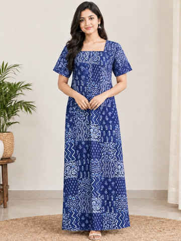 AASZ 333 Height Peacock Zip Nighty BP CPS