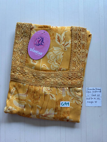 bss 439 Shandar Spun nighty