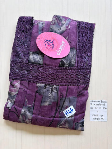 BSS 607 Shandar Spun nighty