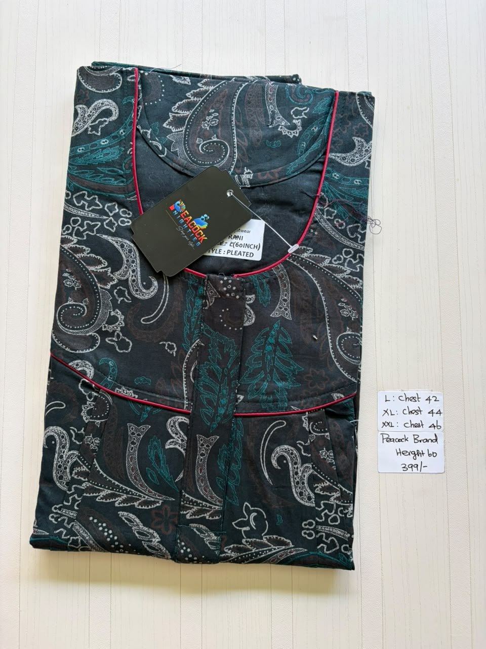 AAS5140 Peacock pleats Zip premium quality BP HP DD LPS CPS DPS